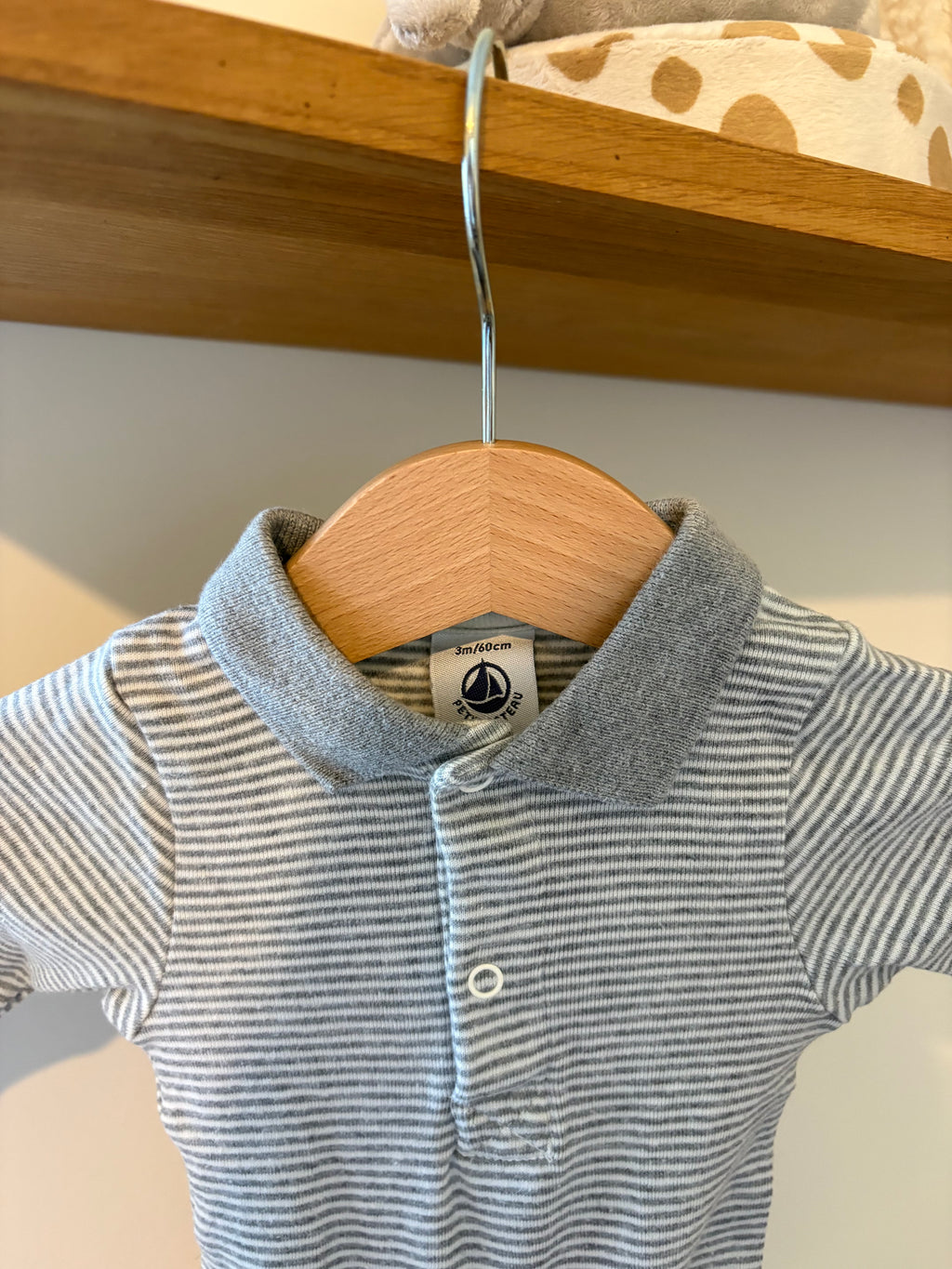 Body streepjes grijs Petit  Bateau - 60 Friends of Elo
