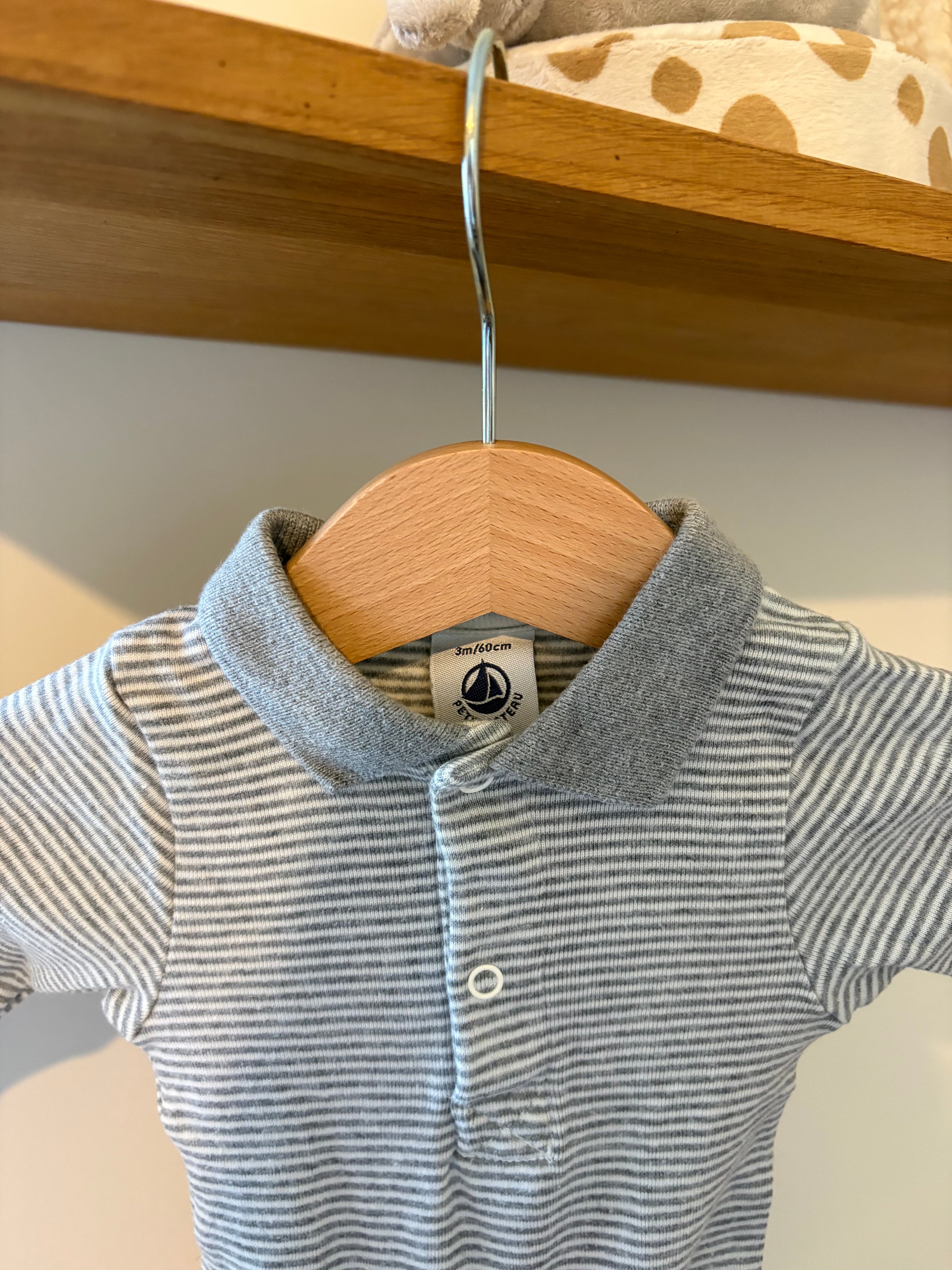 Body streepjes grijs Petit  Bateau - 60 Friends of Elo