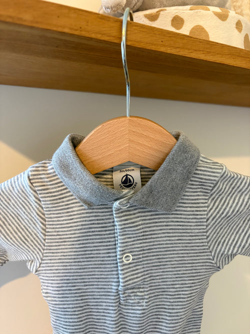 Body streepjes grijs Petit  Bateau - 60 Friends of Elo