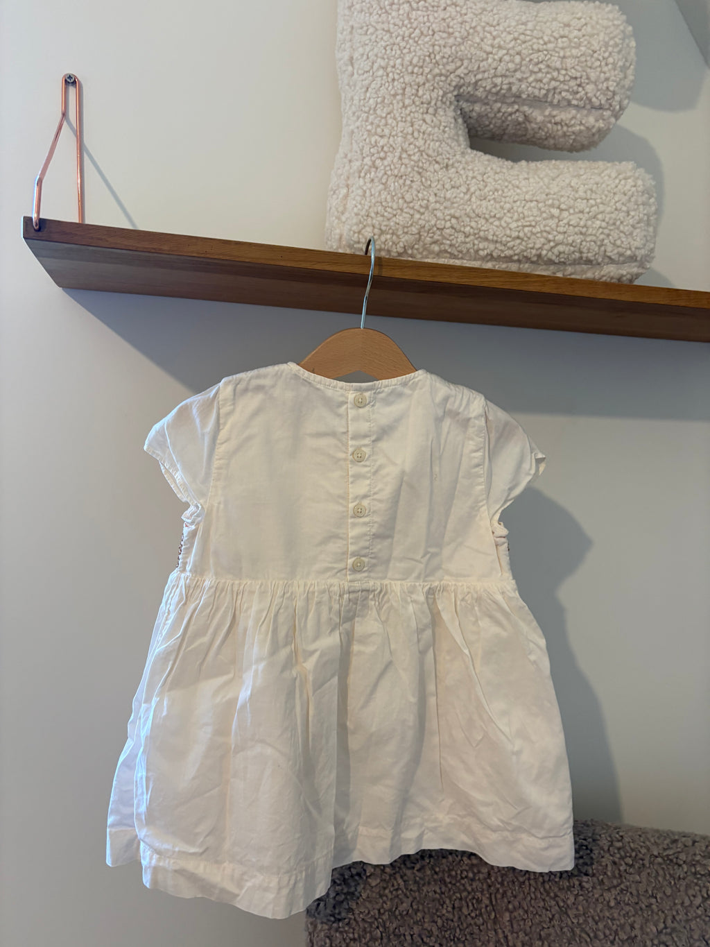 Petit Bateau kleedje oranje details - 81