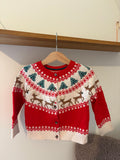 Mini Boden kersttrui - 98
