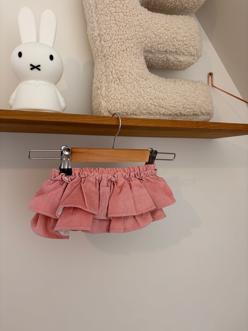 Be Chic - roze bloomerrokje - 1M (tailleert groot)