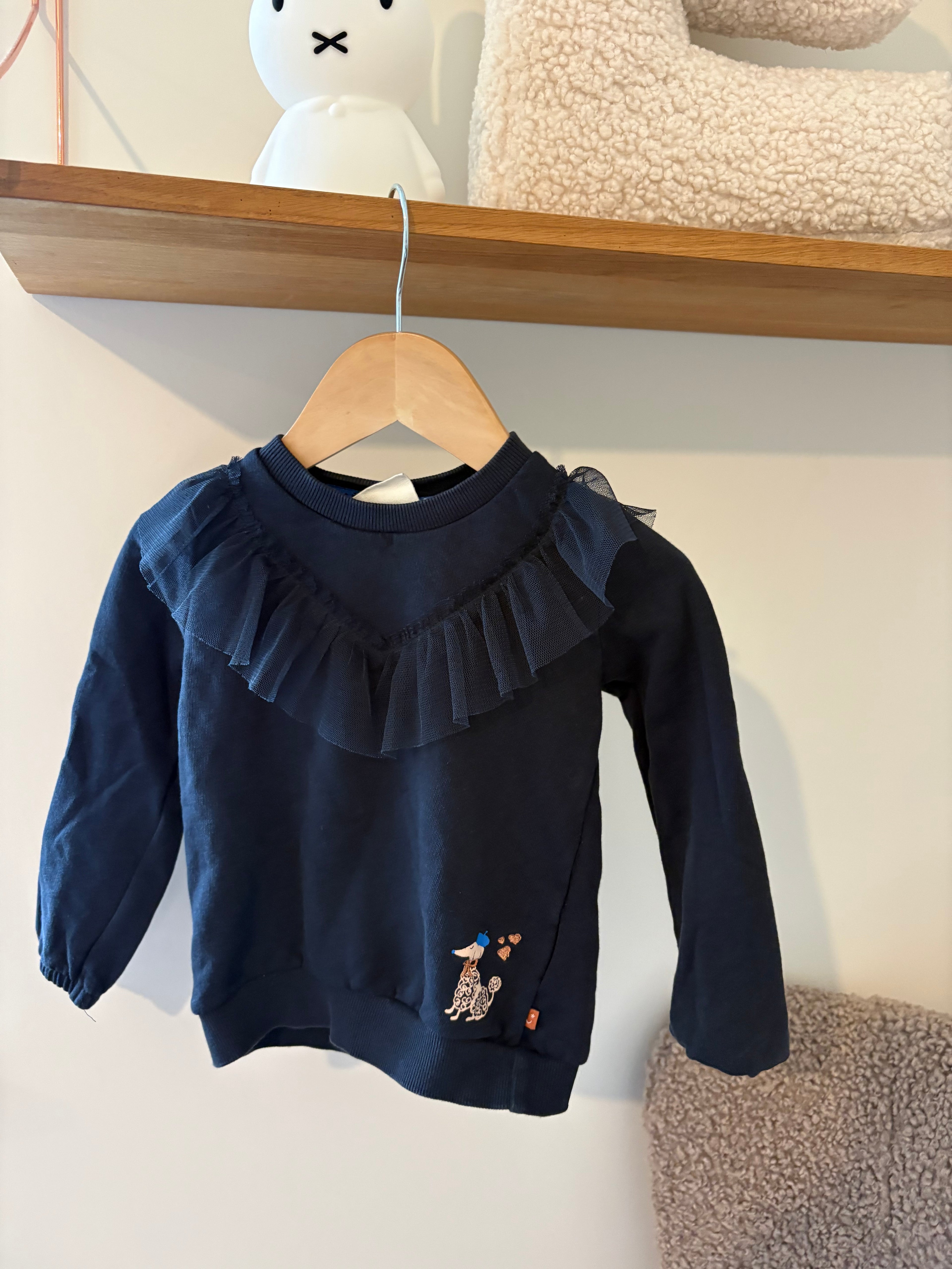 Jubel - blauw truitje - 92