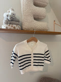 H&M - gestreepte trui met knopen - 68