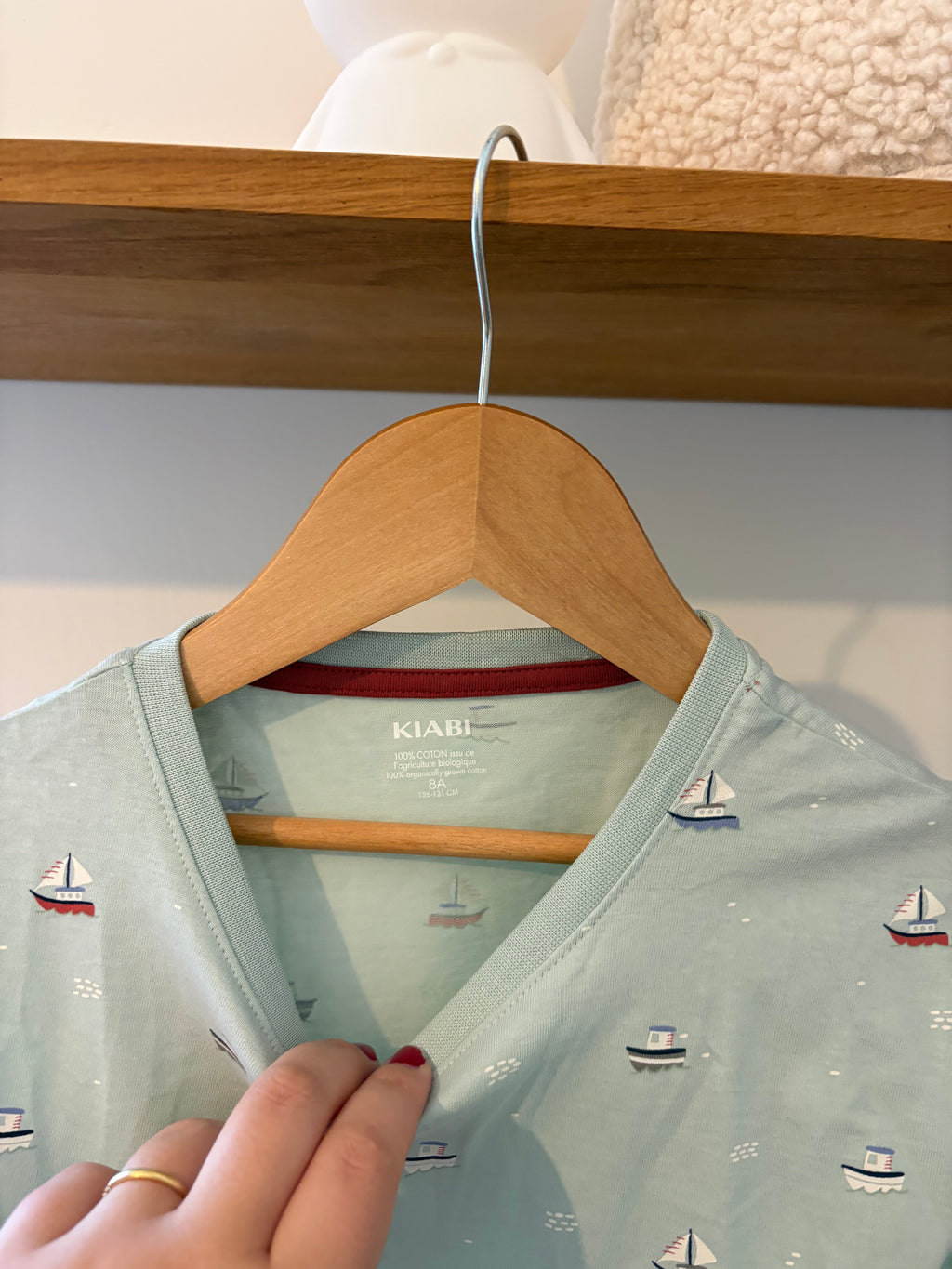 Kiabi - tshirt muntgroen - 8Y