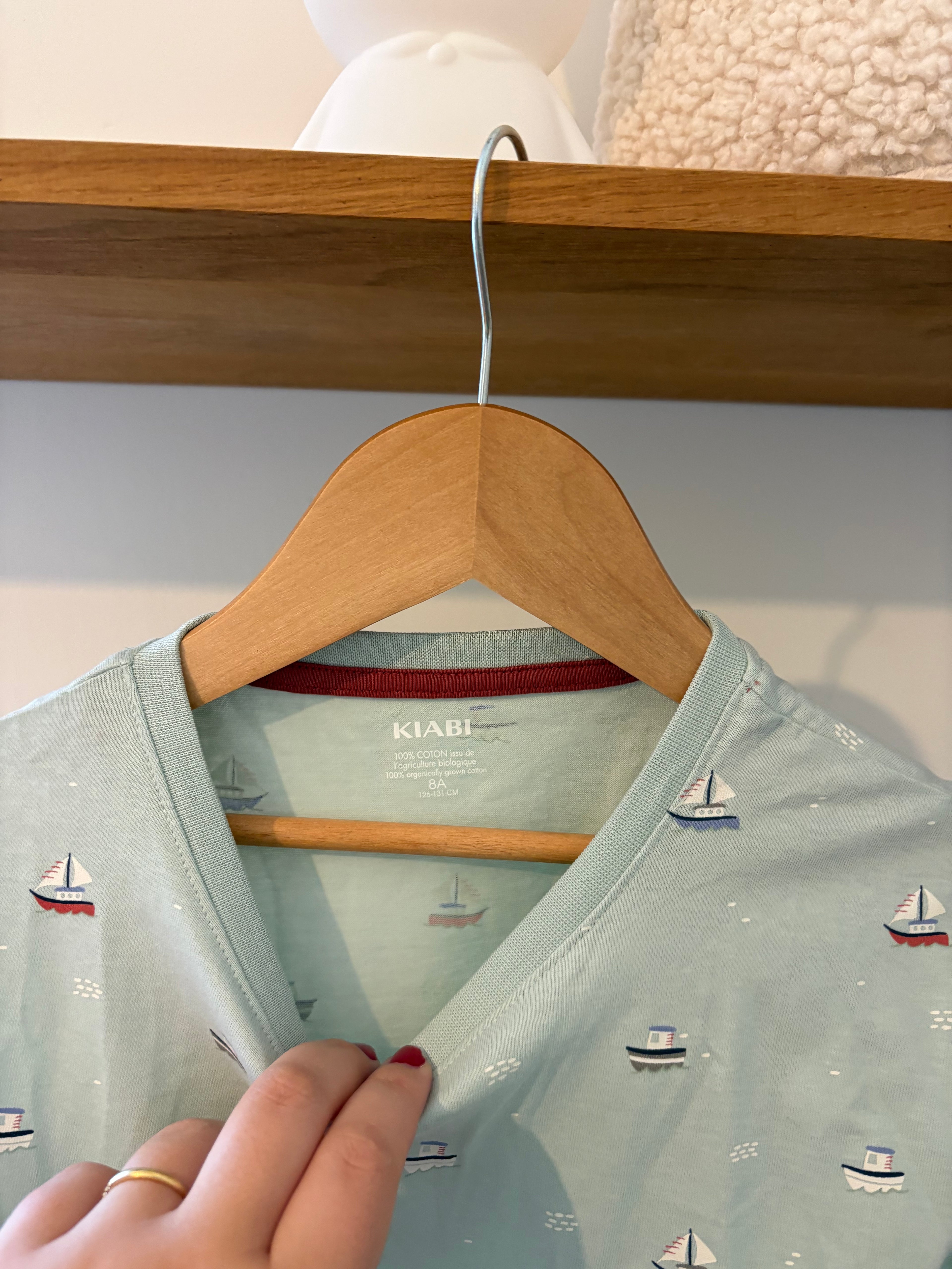 Kiabi - tshirt muntgroen - 8Y