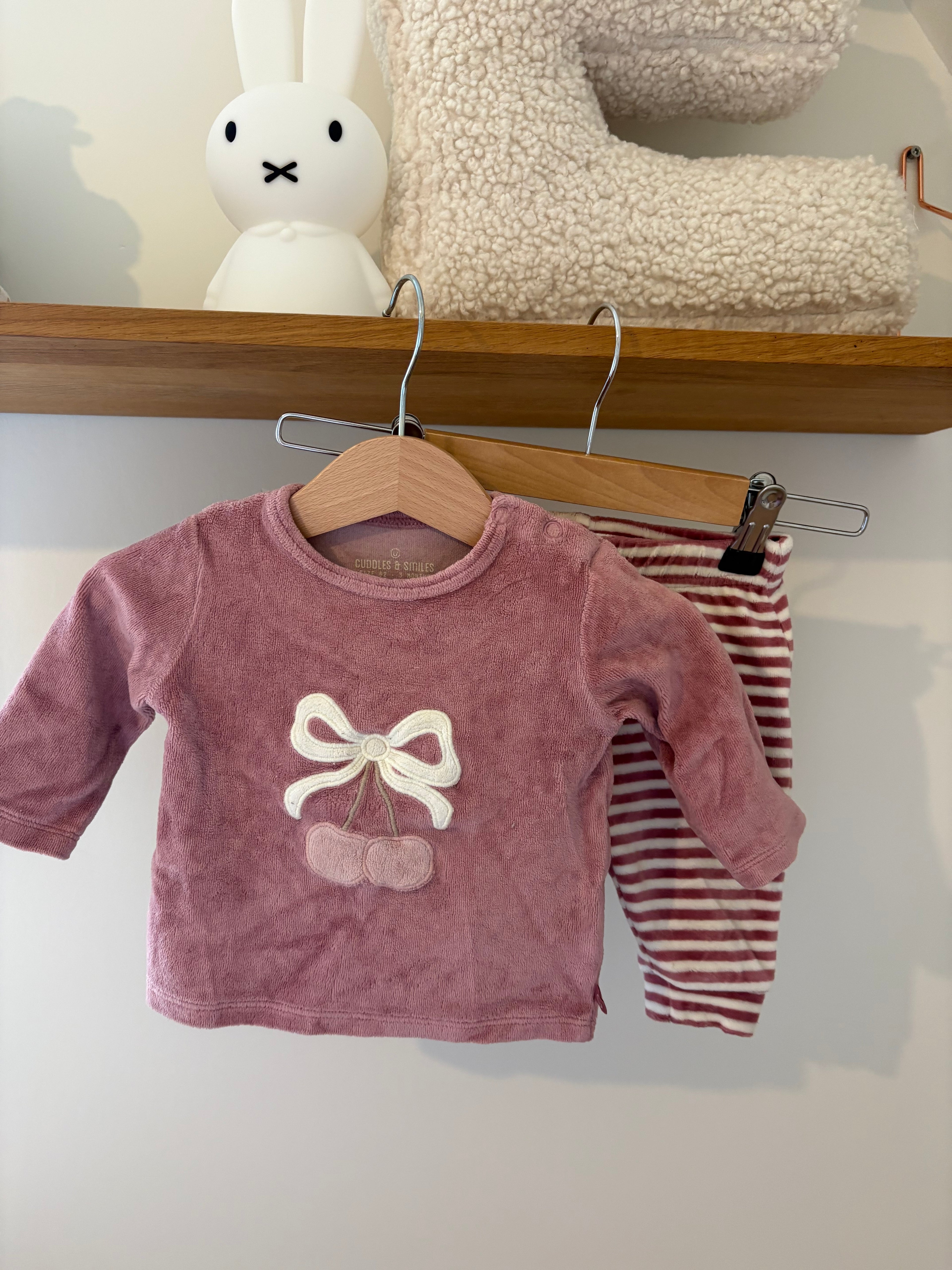 JBC - roze pyjama setje - 62
