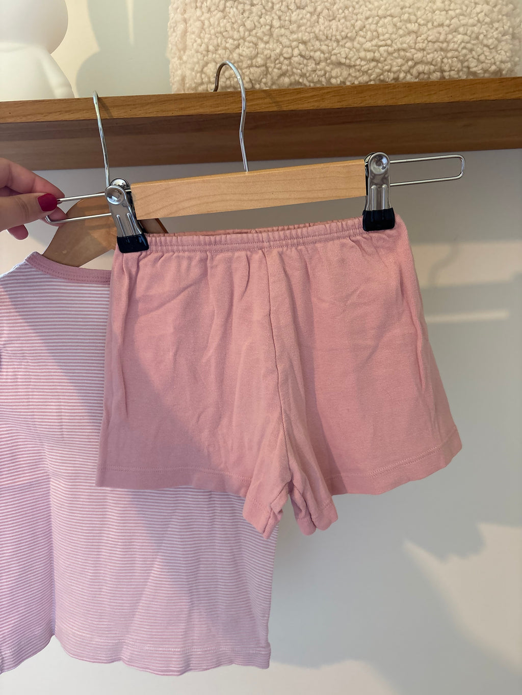 Petit Bateau - 2-delige pyjama roze - 95