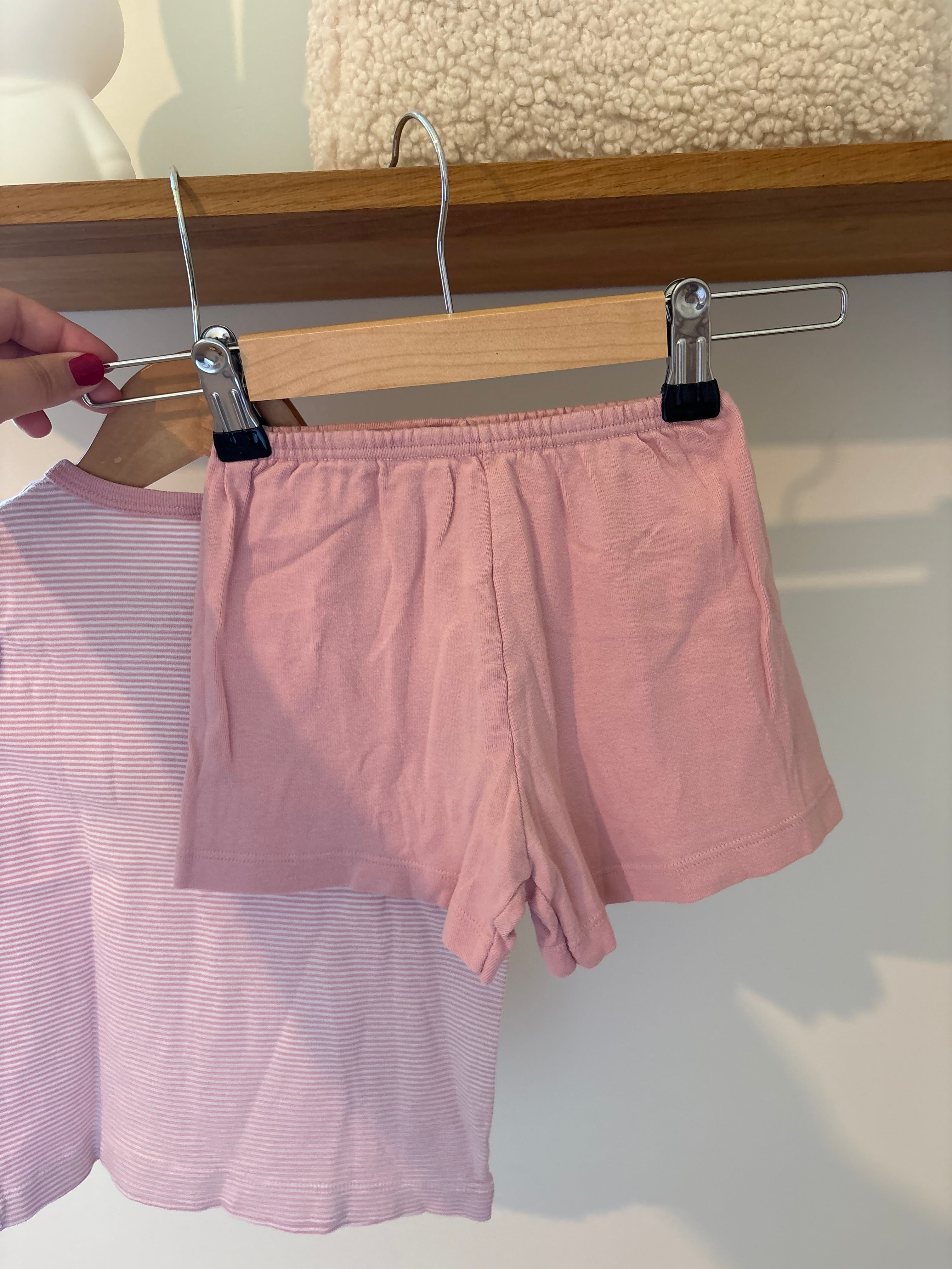 Petit Bateau - 2-delige pyjama roze - 95