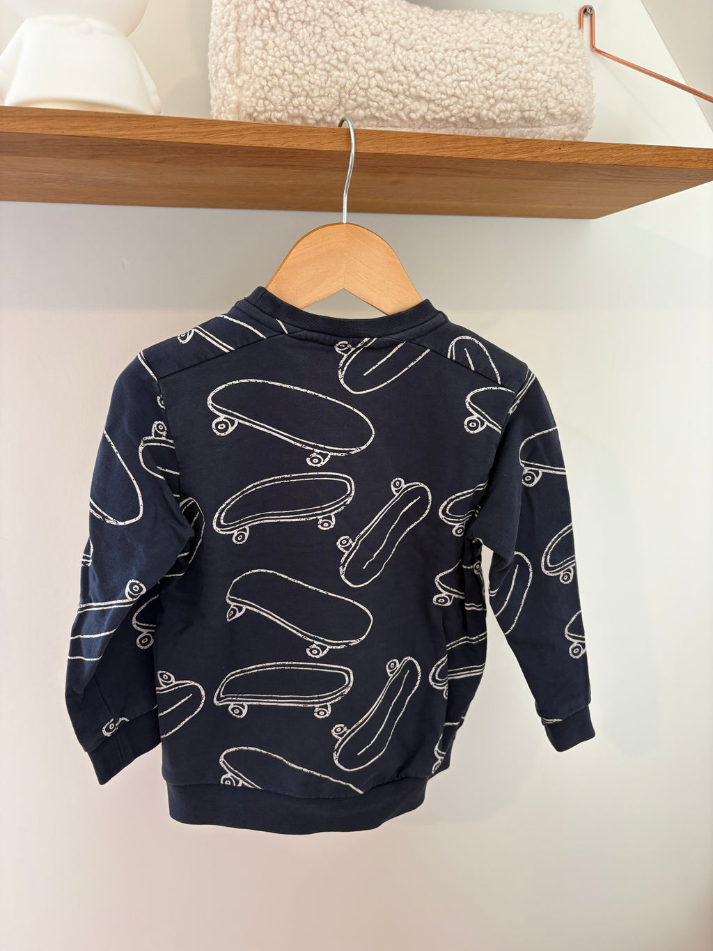 Hust & Claire - blauwe sweater - 98