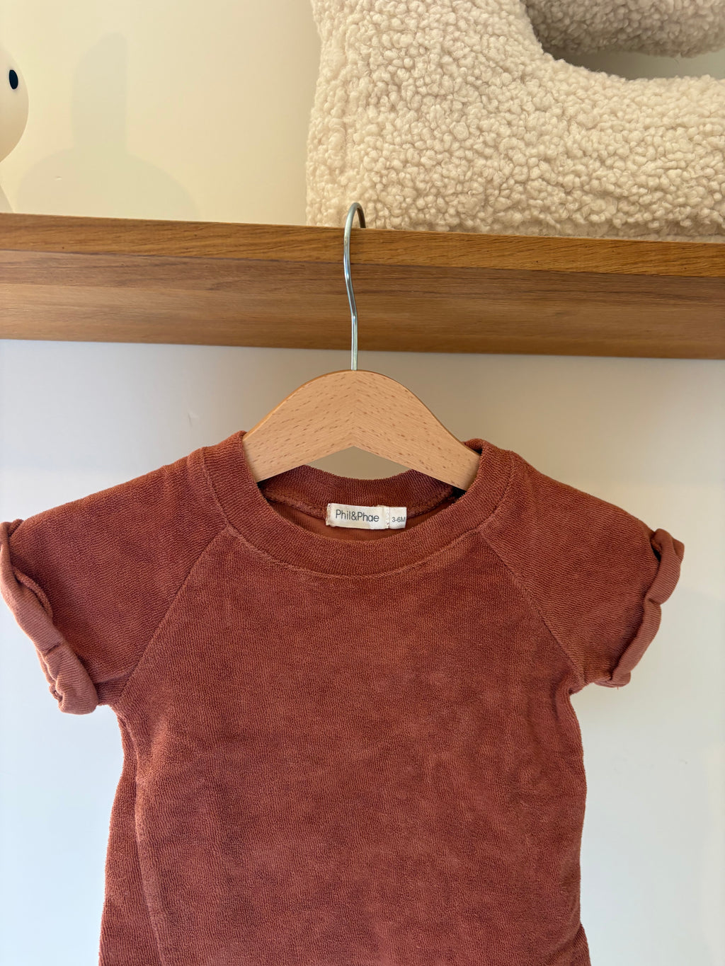 Phil&Phae - tshirt badstof - 3/6M