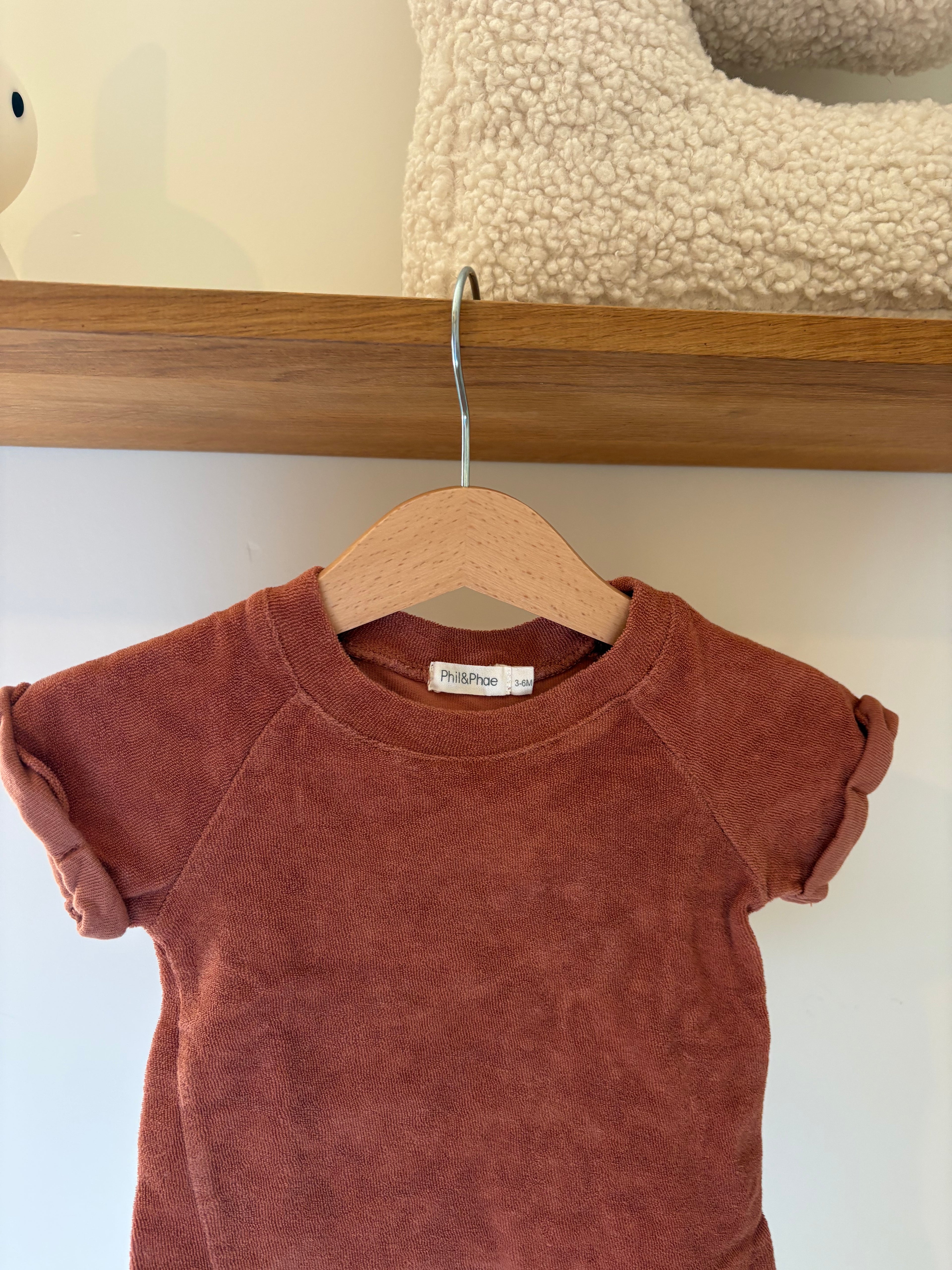 Phil&Phae - tshirt badstof - 3/6M