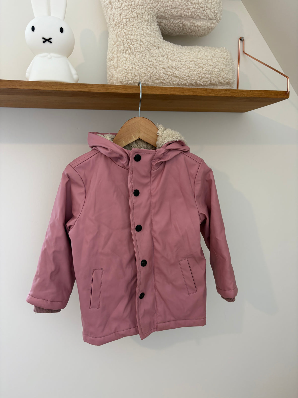 Hema - regenjas roze - 86/92