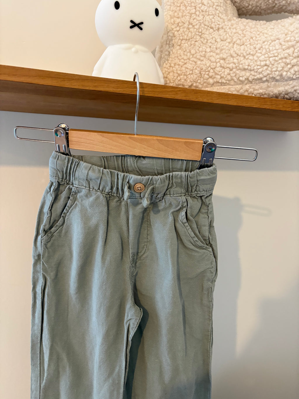 Zara - linnen broek - 4Y