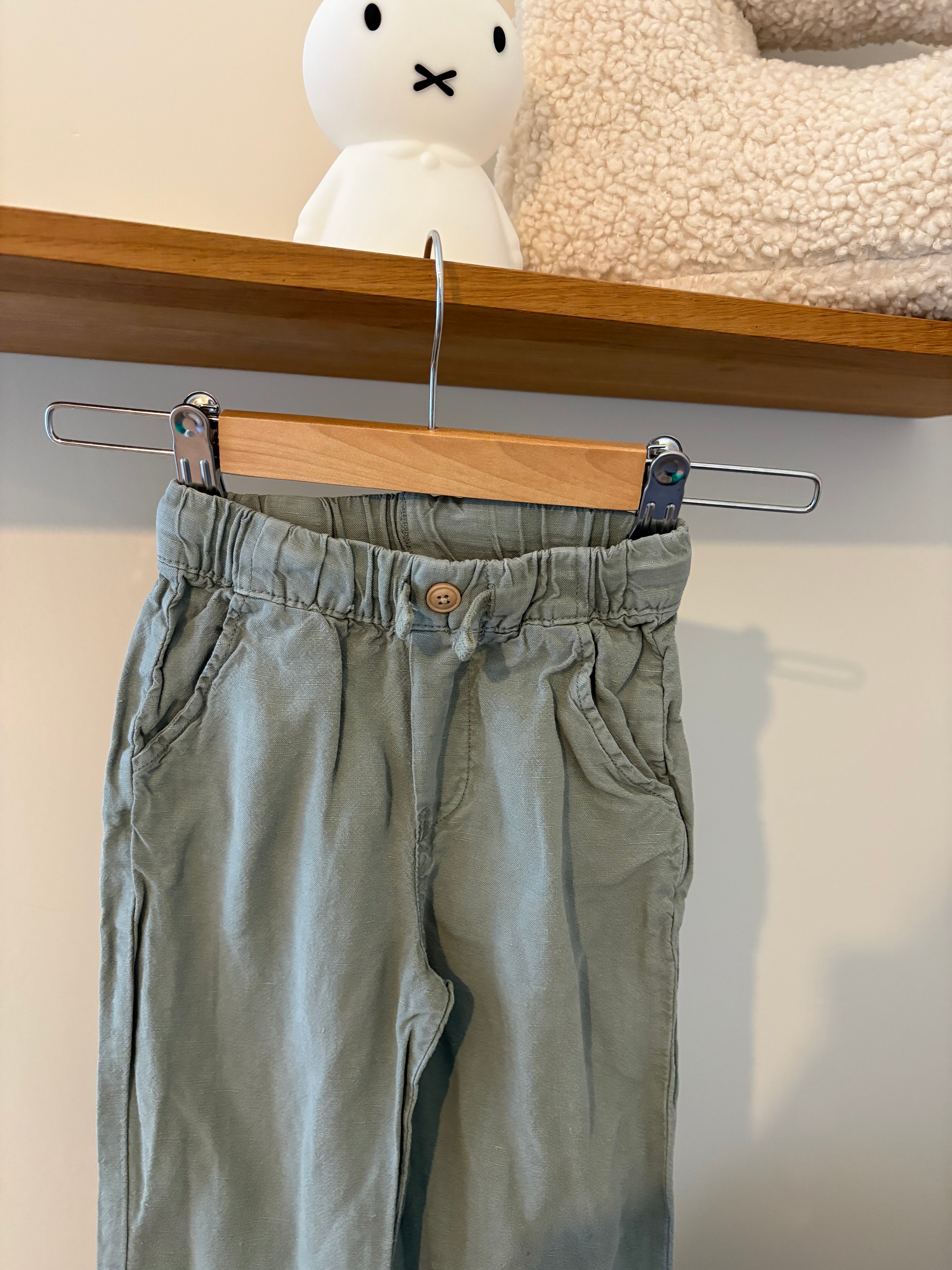 Zara - linnen broek - 4Y