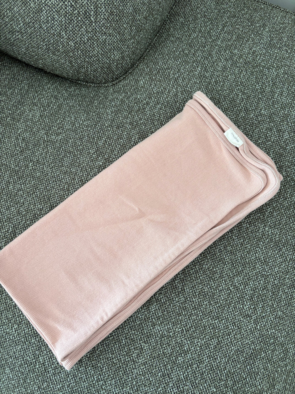 Mushie - roze deken