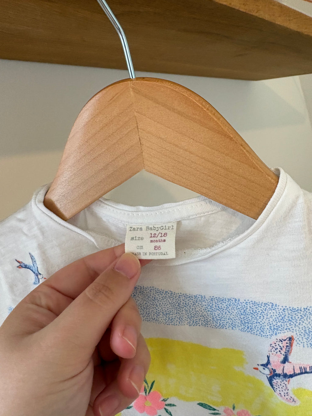 Zara - tshirt - 12/18M