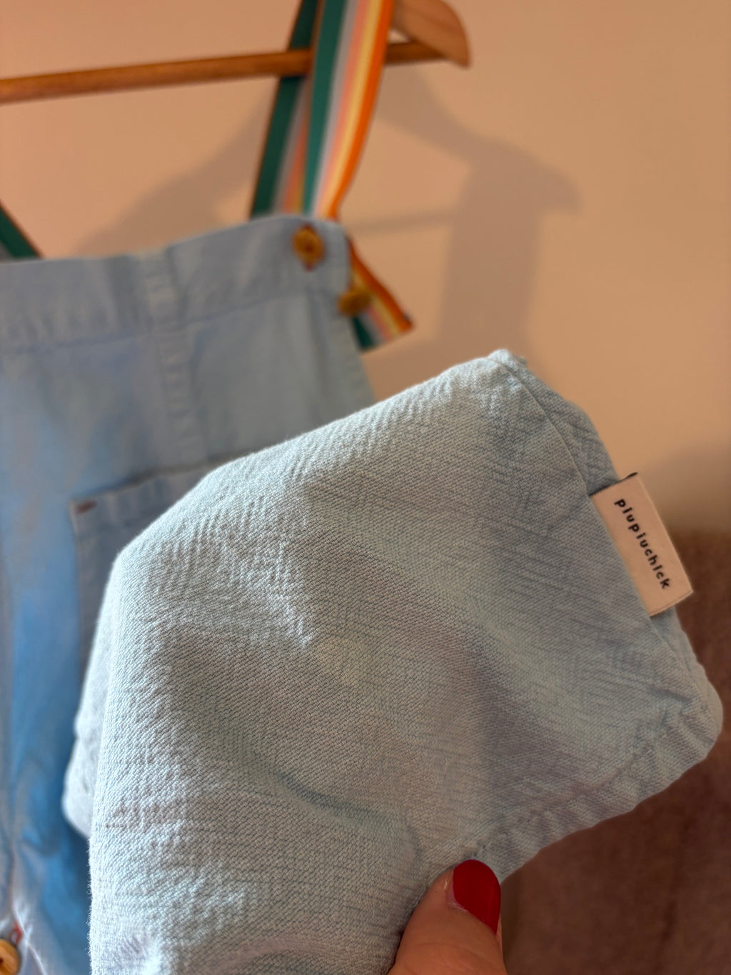 Piupiuchick - denim jumpsuit - 6Y