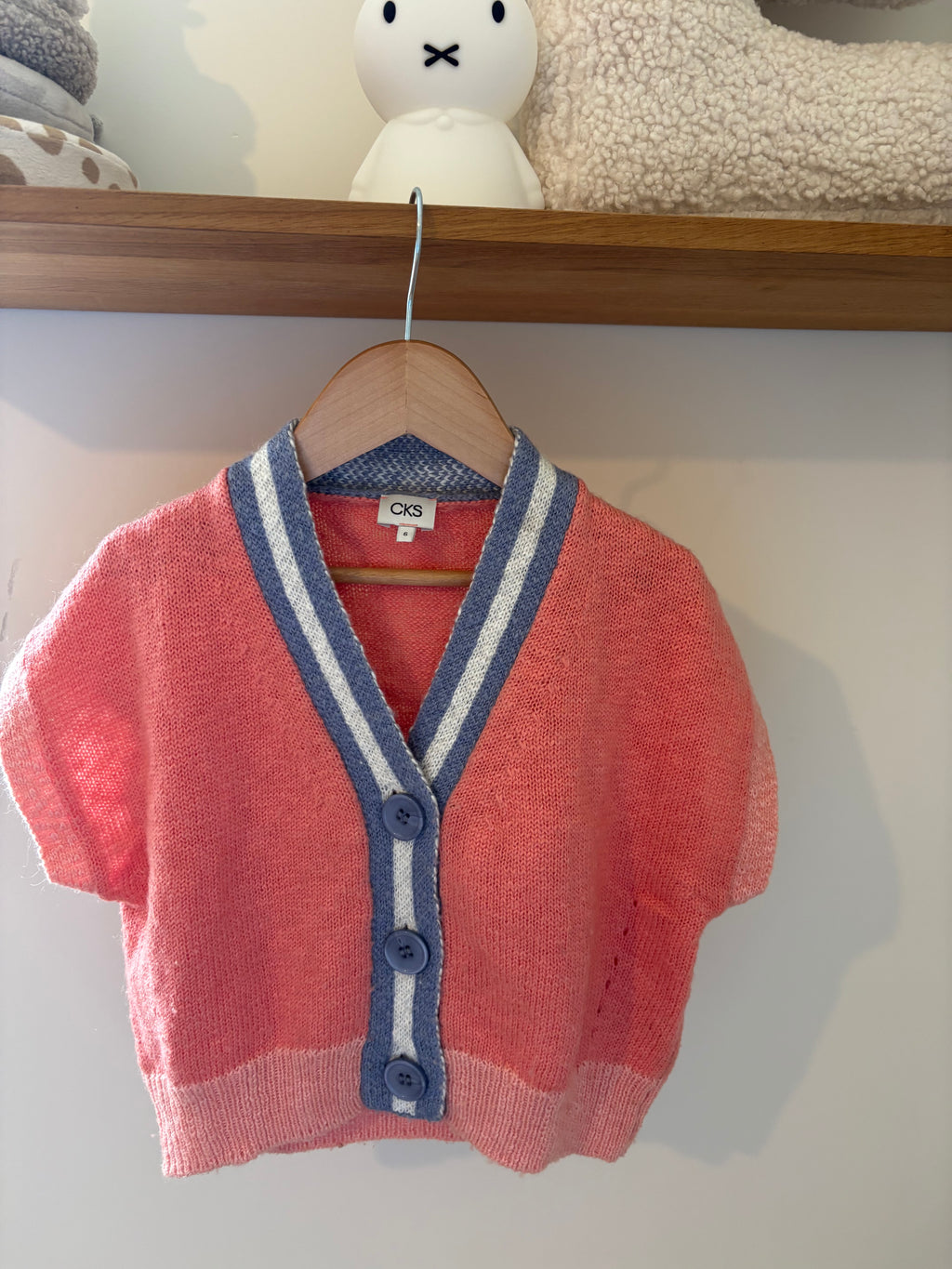 CKS - roze knit - 6Y
