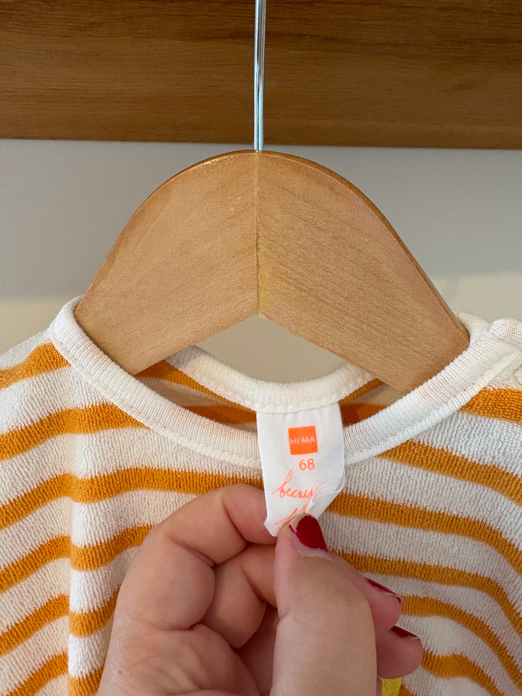 Hema - truitje smiley - 68