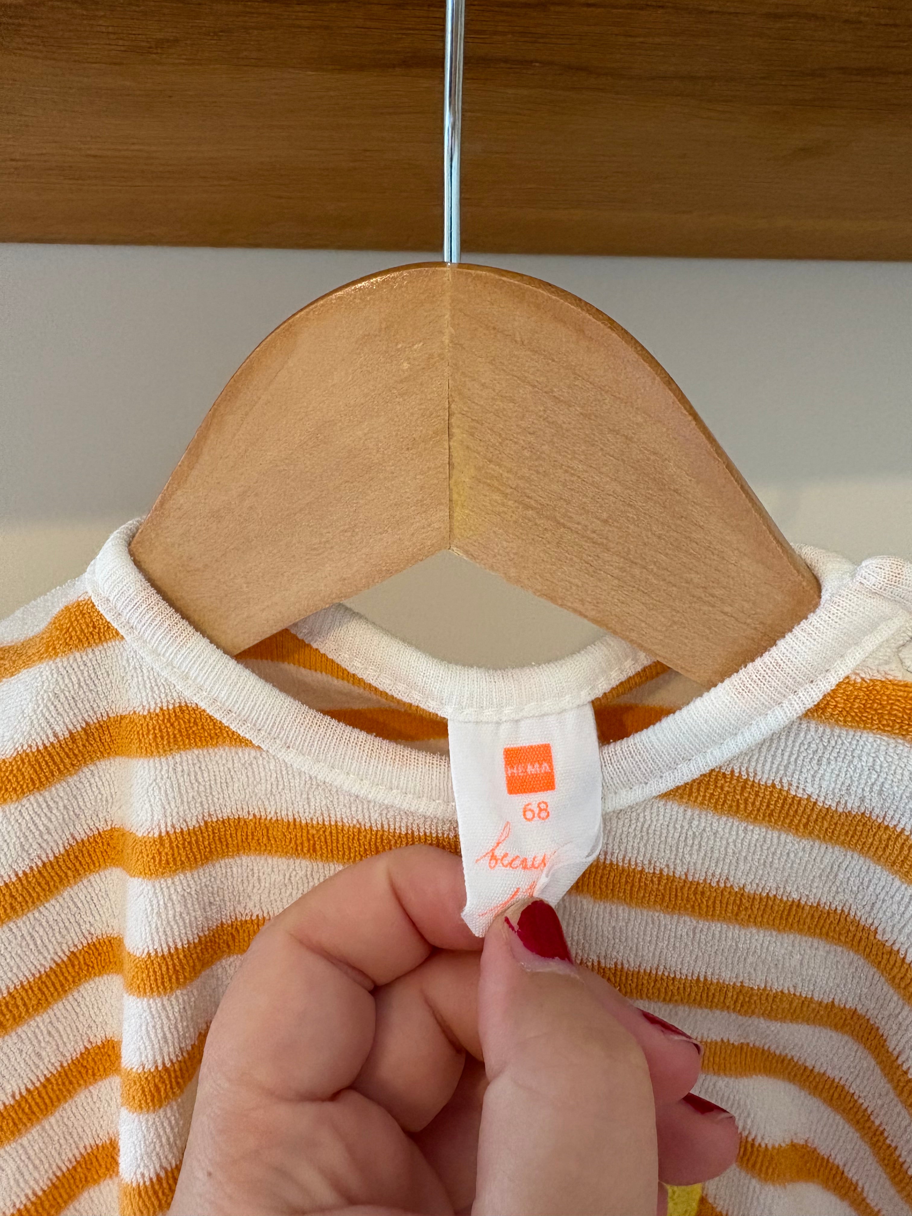 Hema - truitje smiley - 68