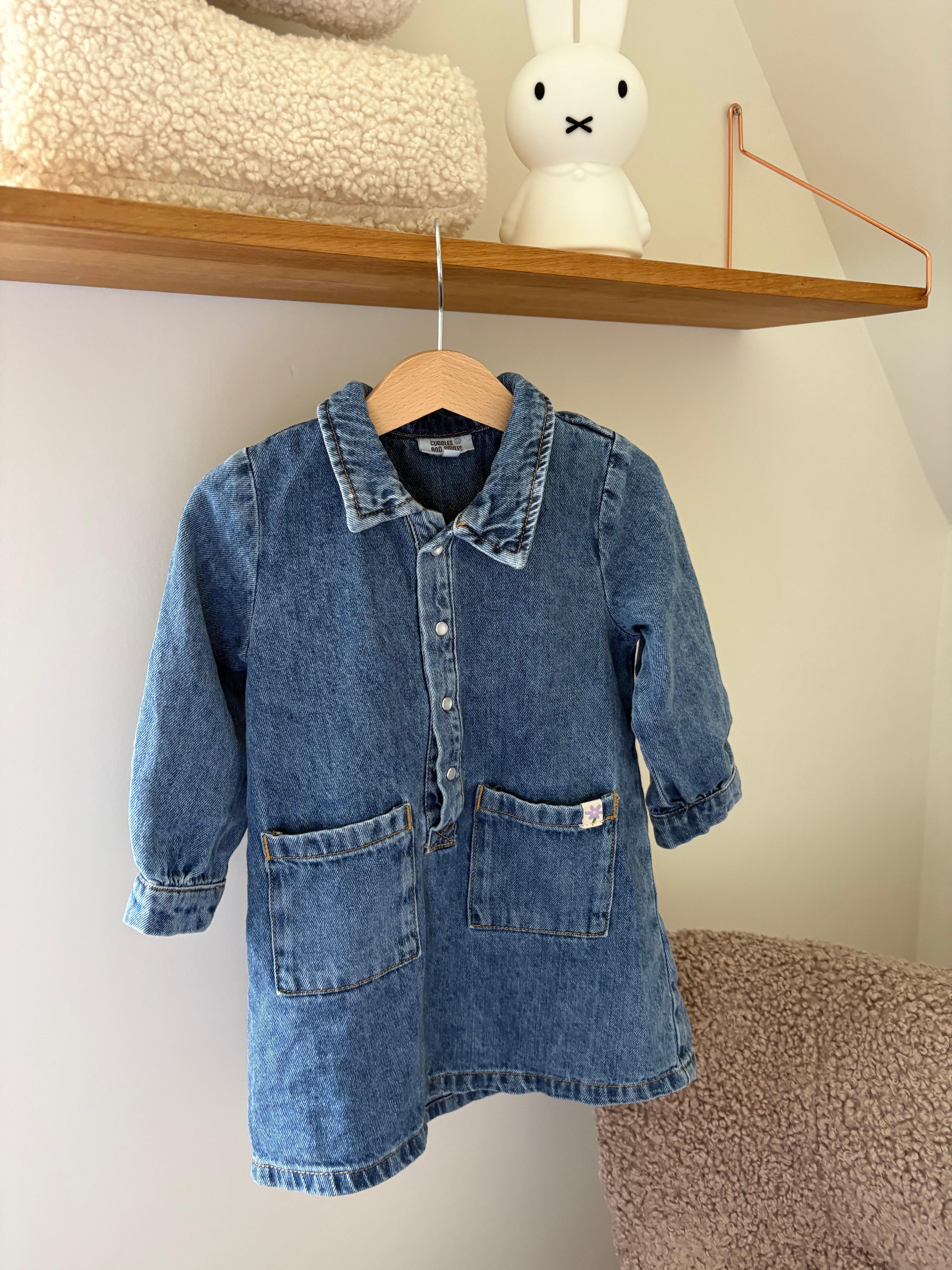 JBC - jeans jurkje - 92