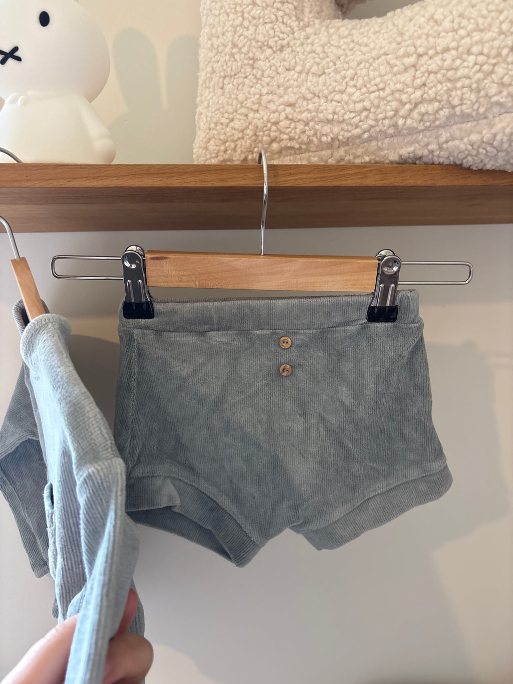Buho- blauw setje - 12M