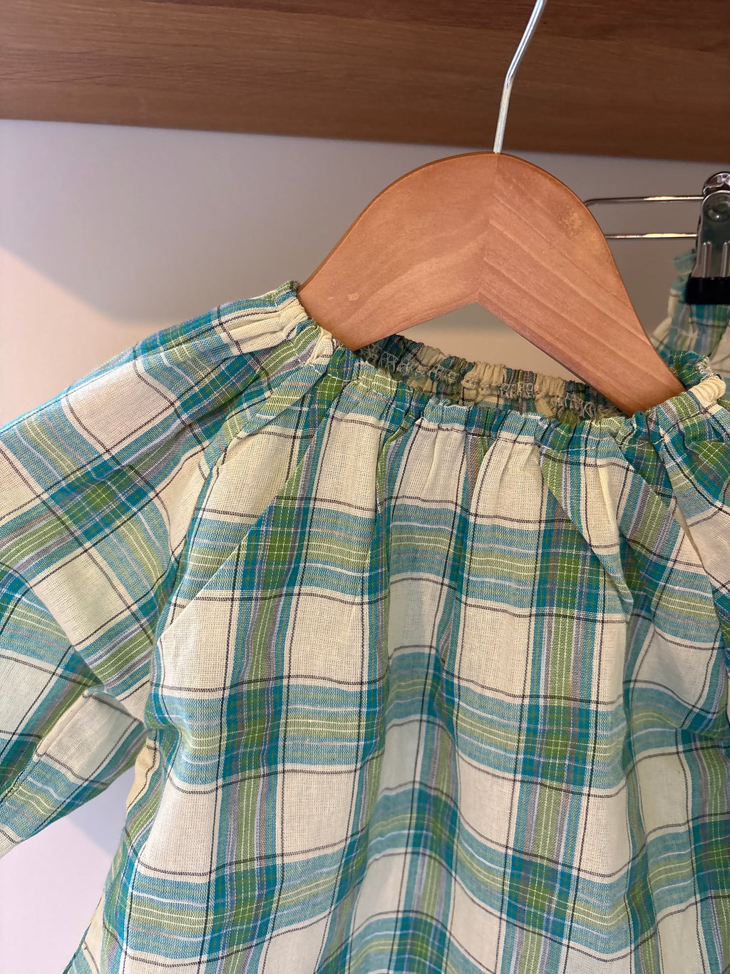 Vintage - groen setje - 98/104