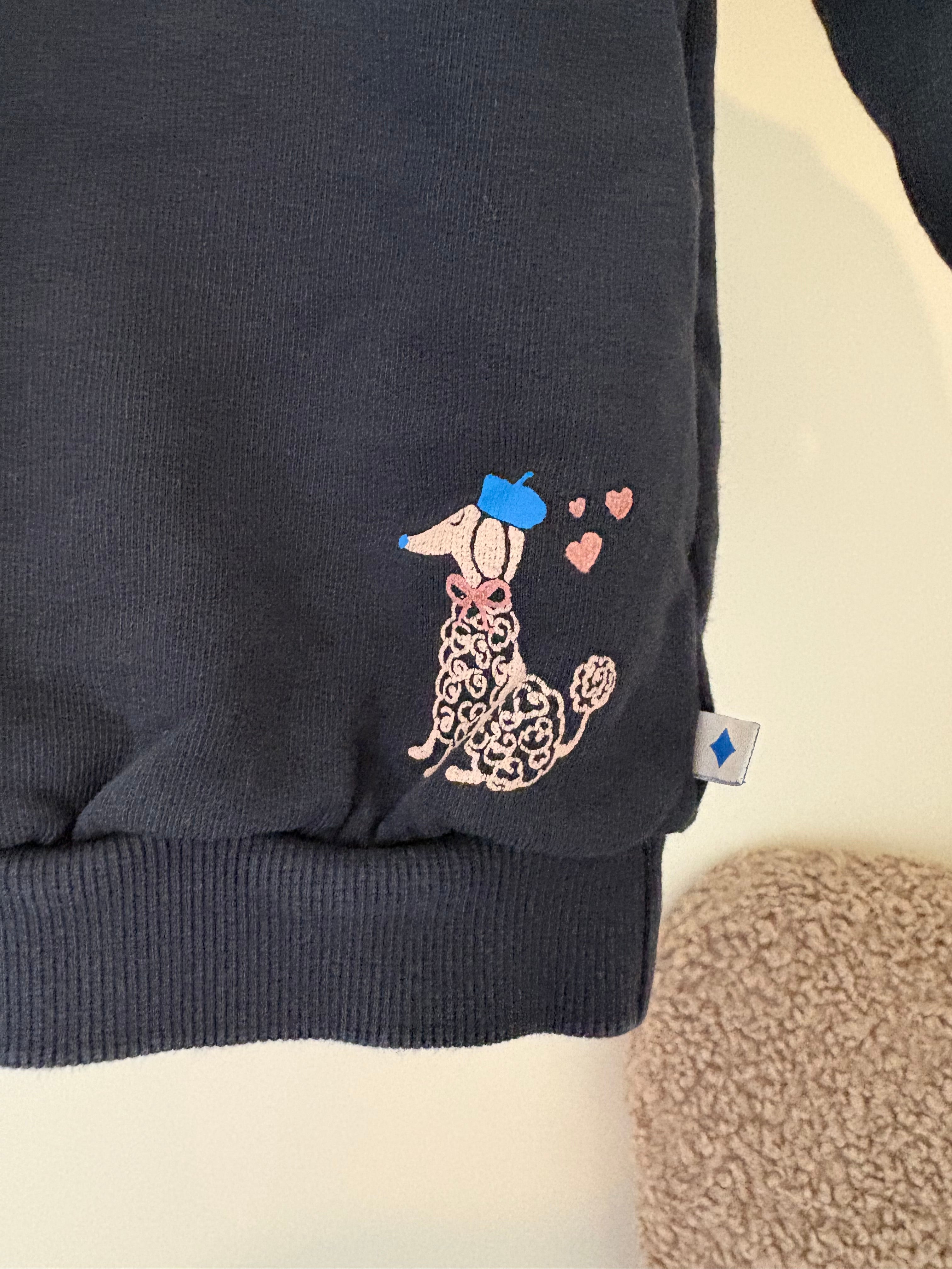 Feetje trui donkerblauw - 86