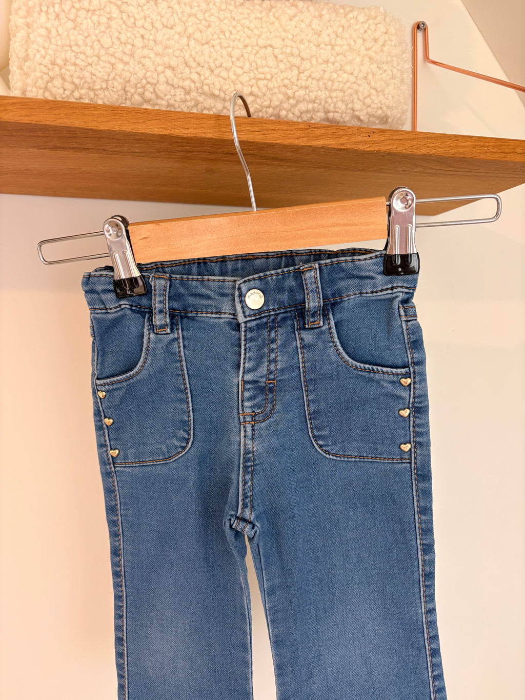 Mayoral - jeans hartjes - 80