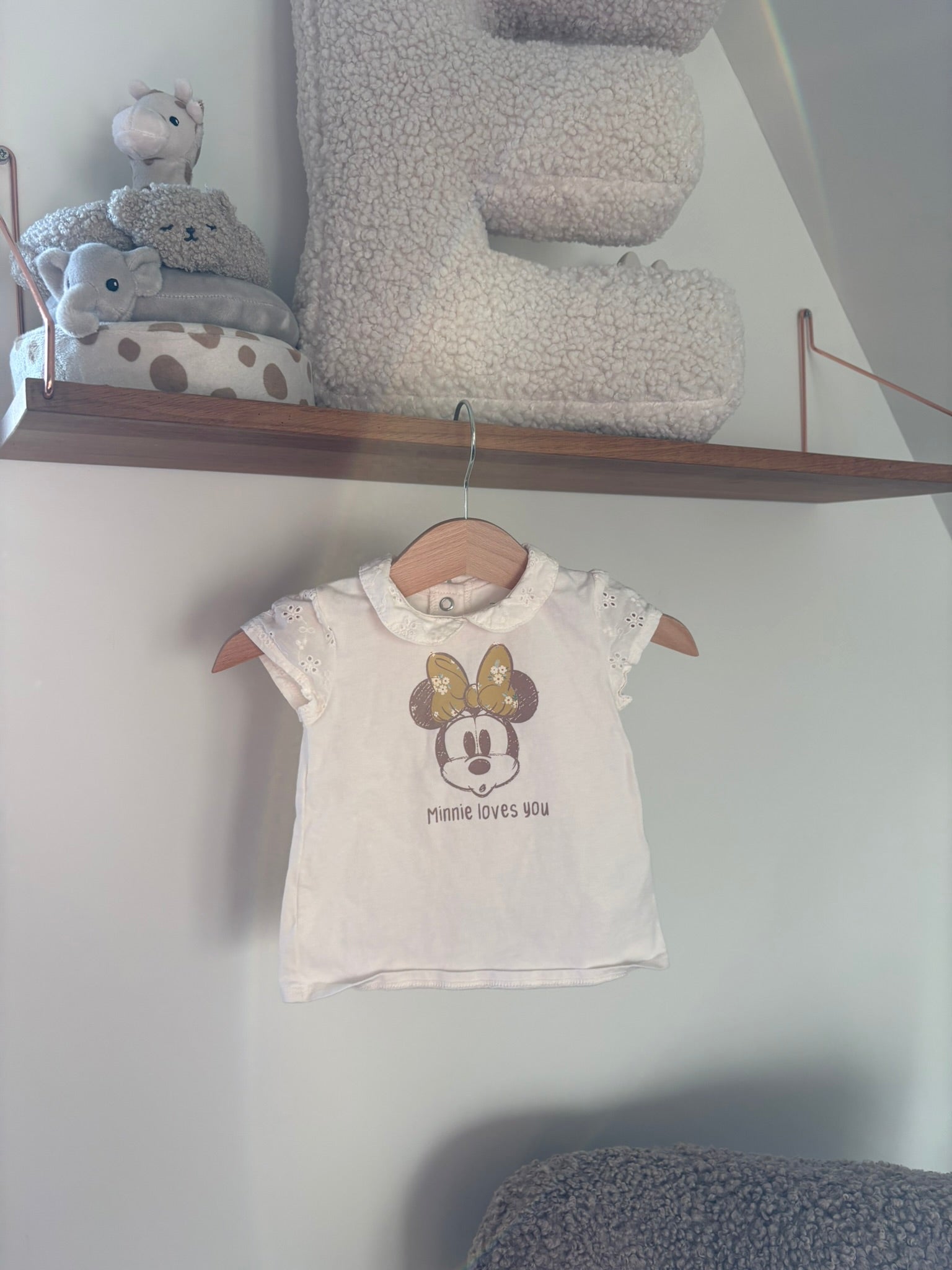 mini mouse minnie loves you t-shirt - 68 C&A