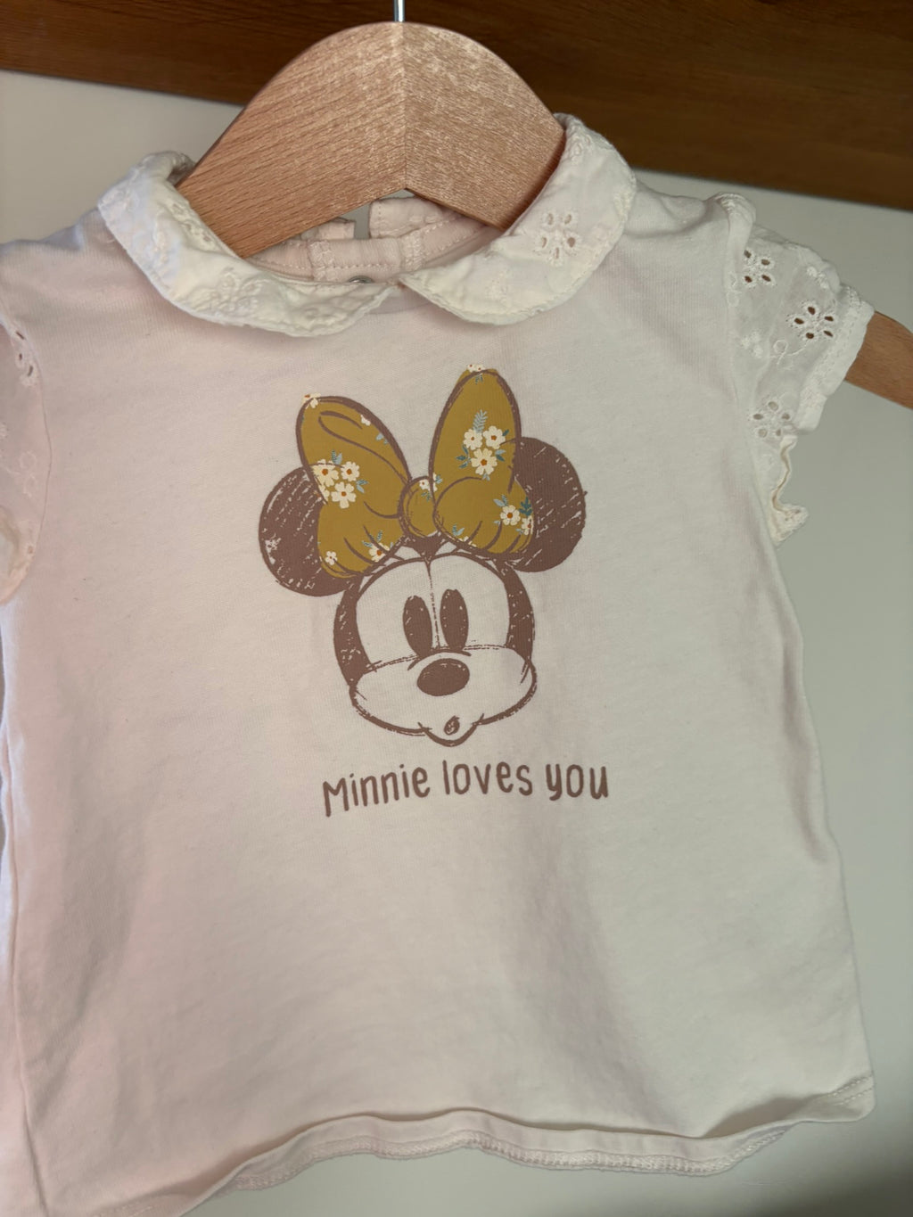 mini mouse minnie loves you t-shirt - 68 C&A